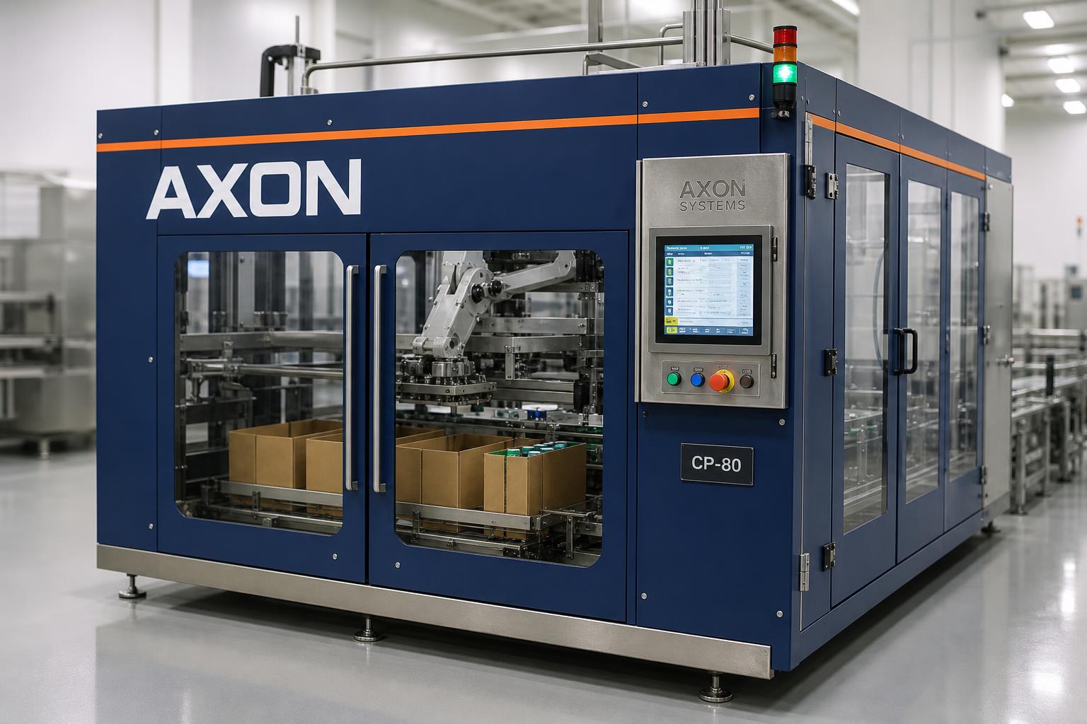 Automated Case Packer CP-80 — End-of-Line & Palletizing